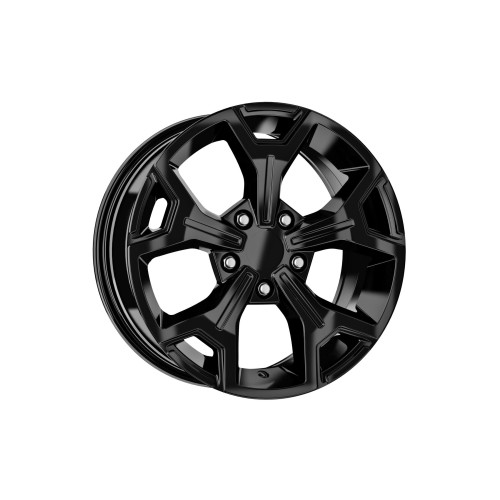 Jante DY356 KM 16x7 5x114.3 ET40 negru lucios compatibile Dacia, Renault, Nissan, Toyota